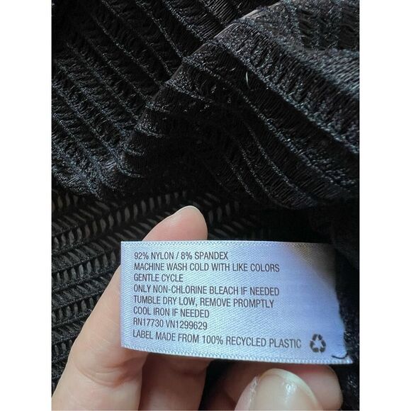 Black Mesh T-Shirt by Wild Fable - Picture 5 of 6